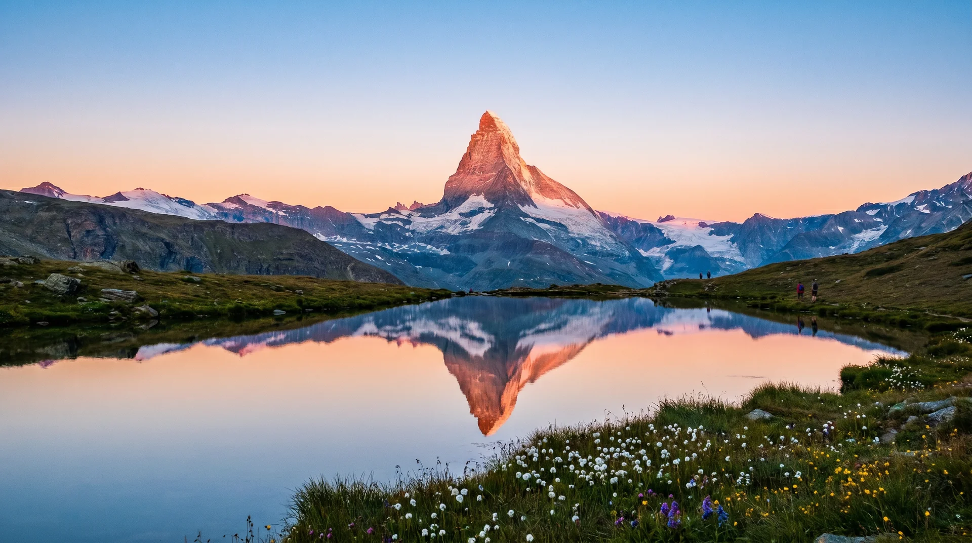 马特洪峰山景